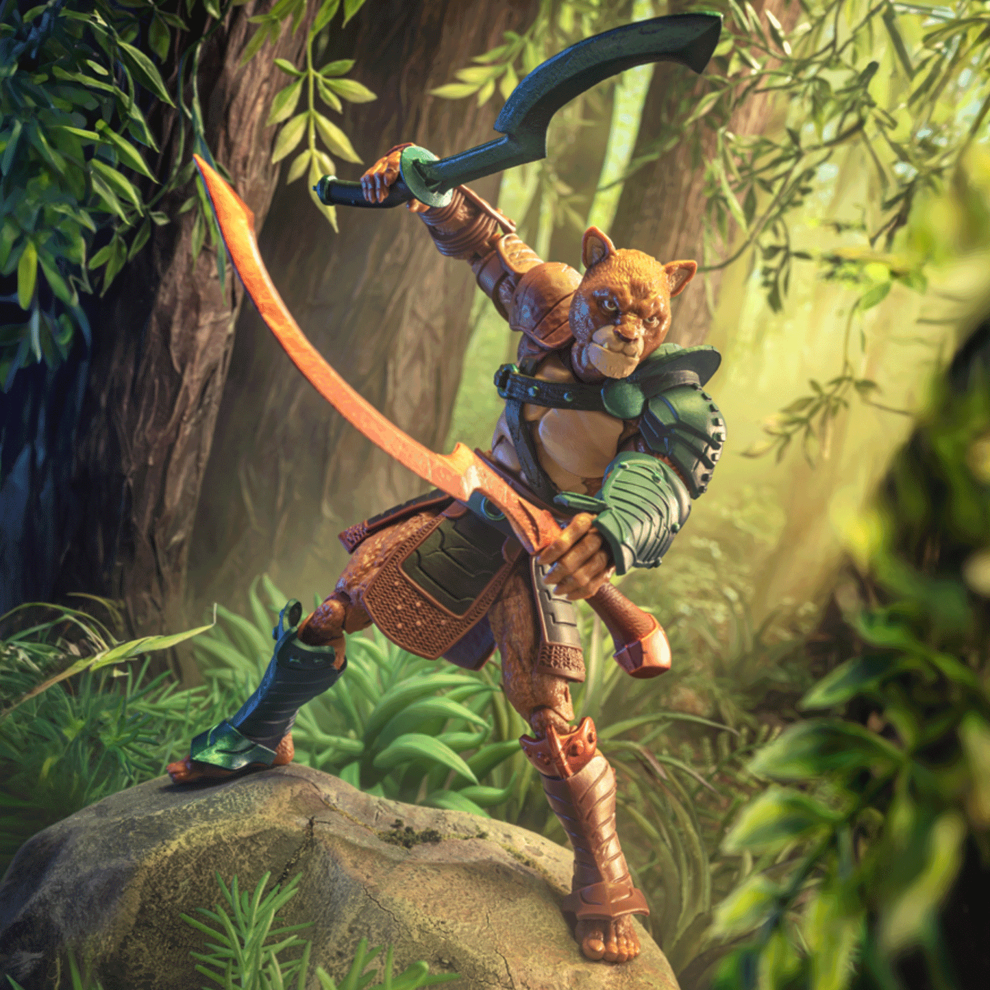 Animal Warriors of The Kingdom Primal Collection Khor Doon Action Figure