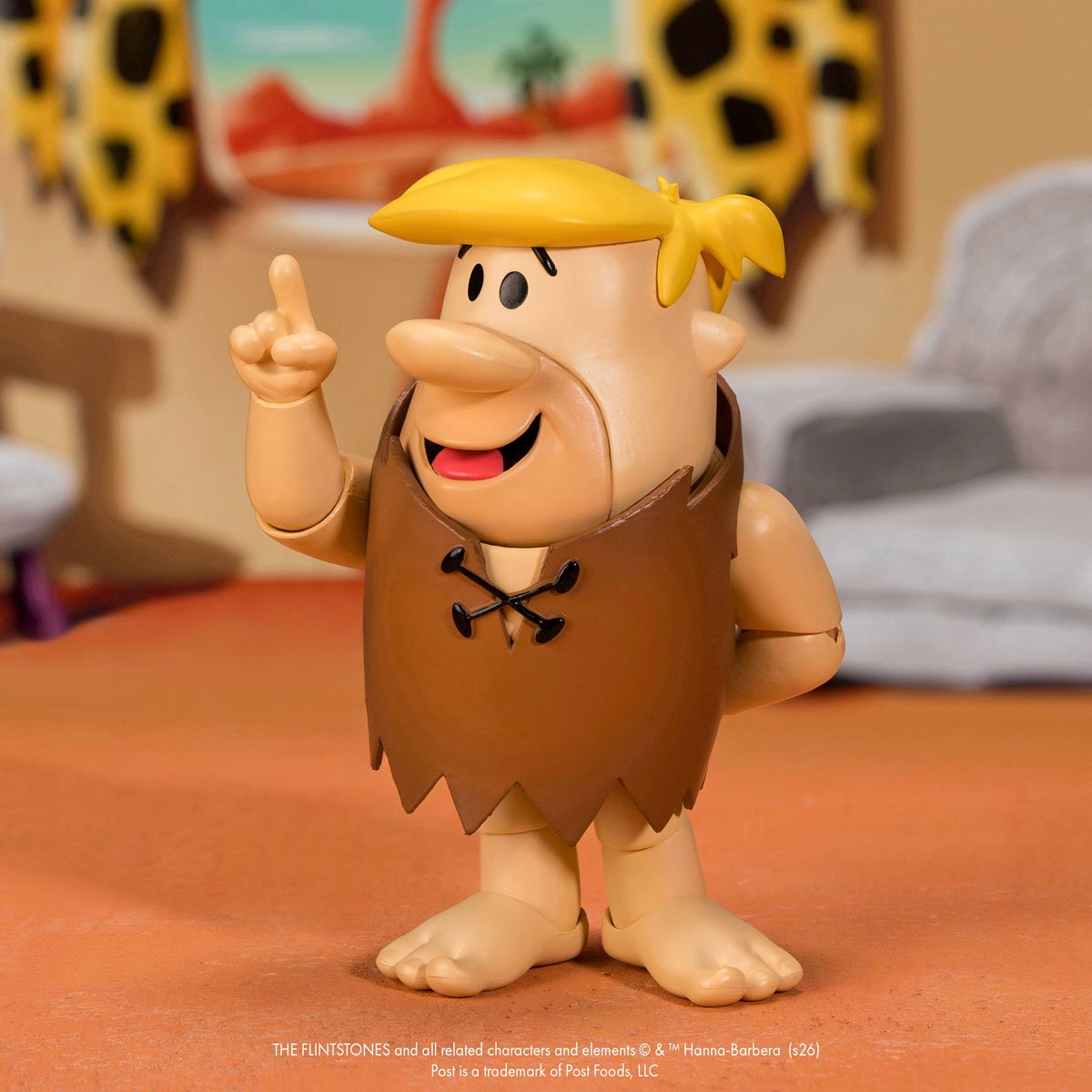 Cocoa Pebbles Barney Rubble 1:12 Action Figure