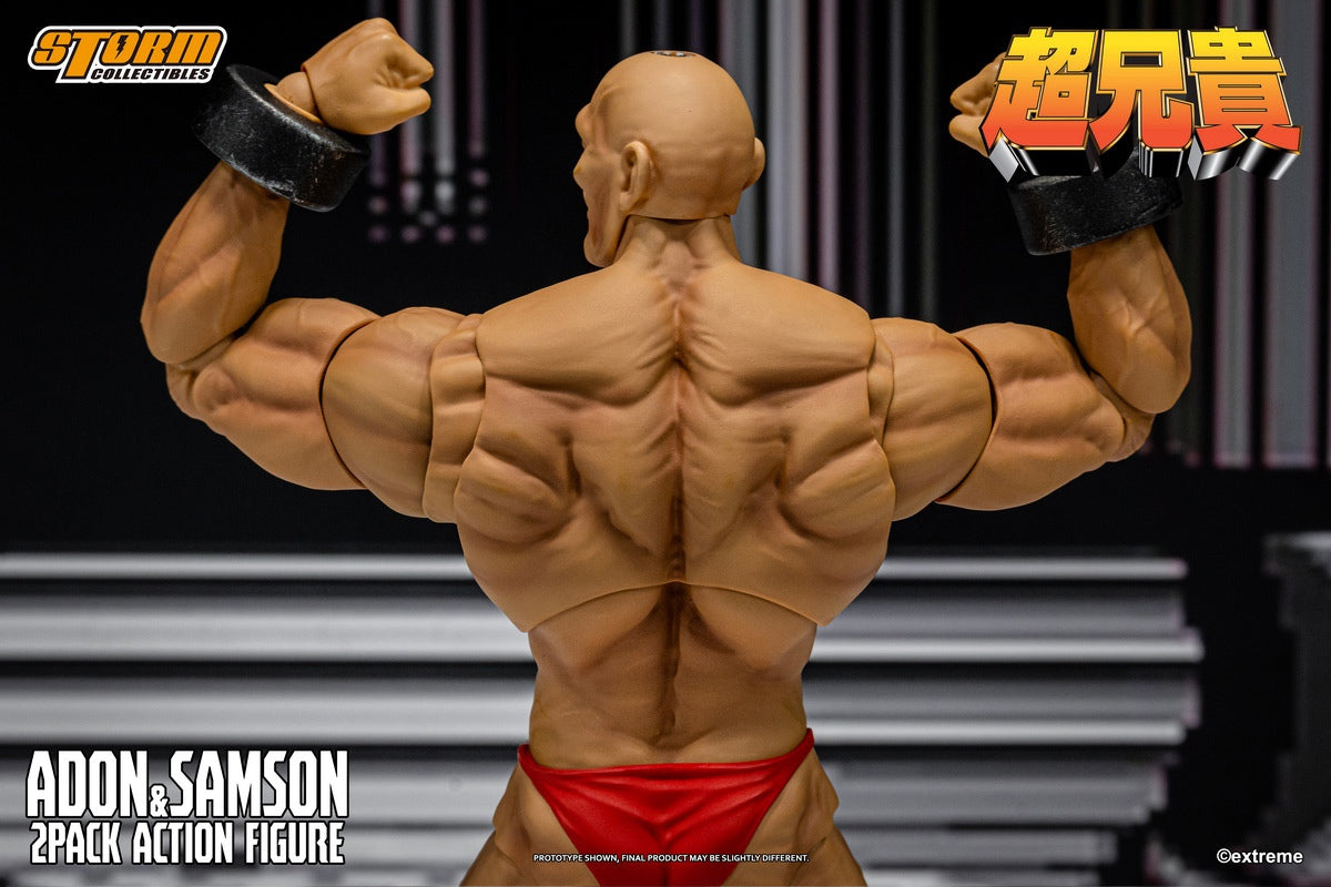 Chou-Aniki Adon and Samson 1/12 Scale Action Figure Set