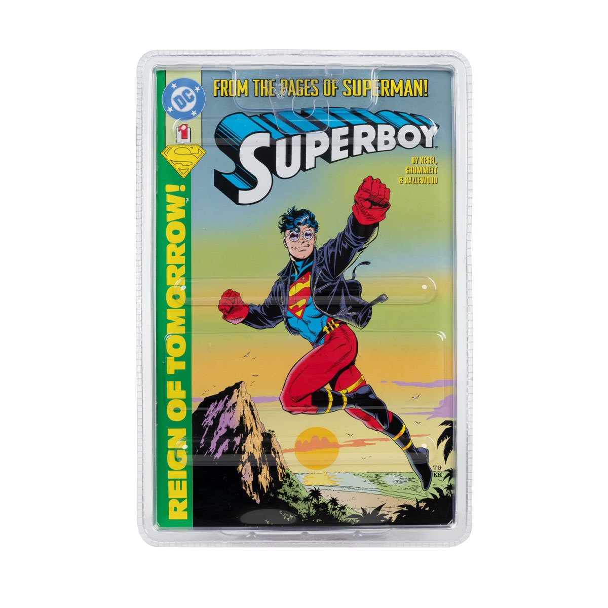 DC Direct Page Punchers Wave 9 Superboy #1 (Superboy #1) 7-Inch Scale Action Figure with Comic