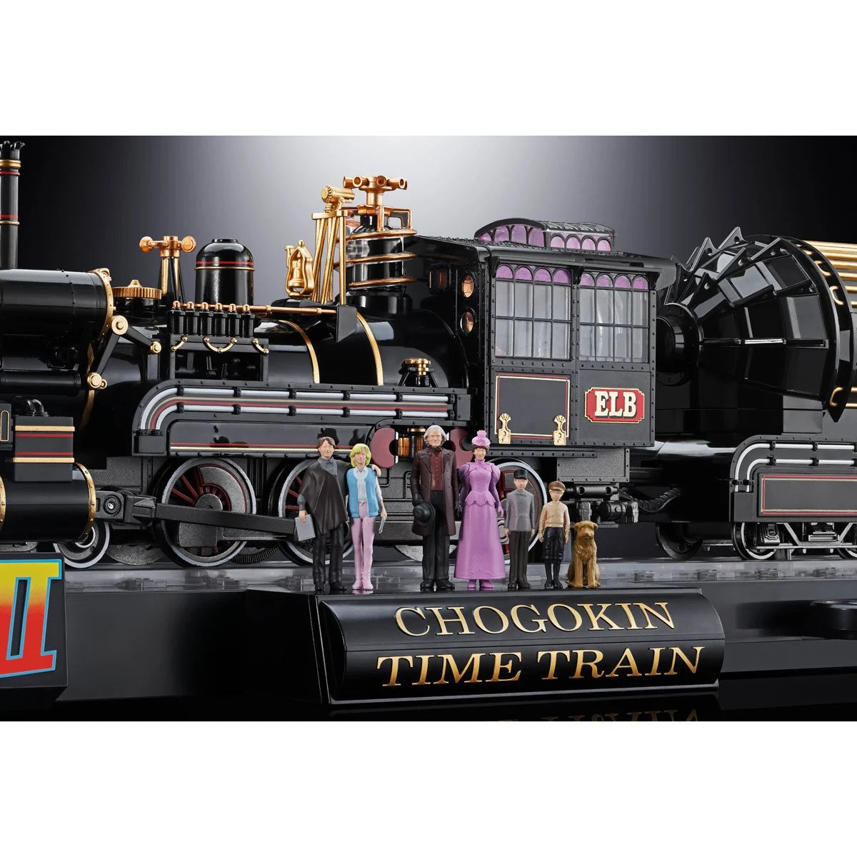Back To The Future Part III Time Train Chogokin Vehicle