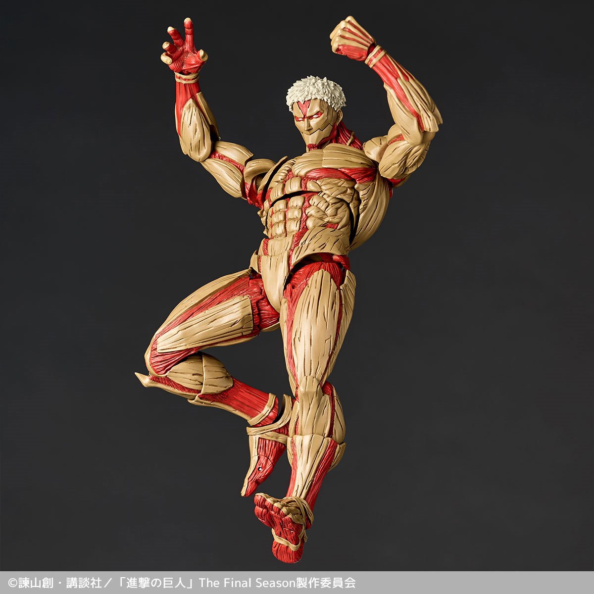 Attack on Titan Armored Titan (Reiner Braun) Revoltech Amazing Yamaguchi Action Figure (Reissue)