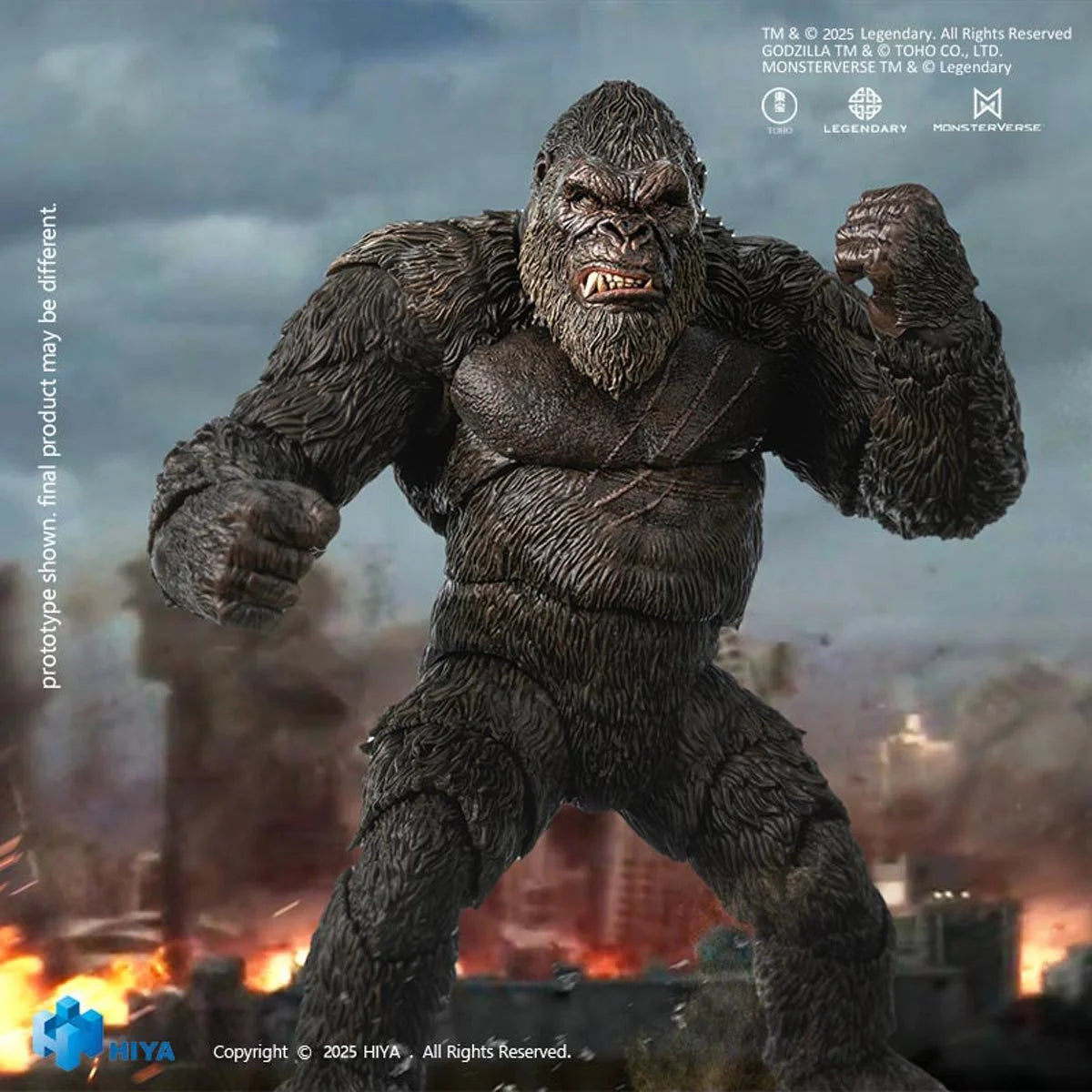 Godzilla King of the Monsters Kong 2.0 Exquisite Basic Series None Scale 6-Inch Action Figure