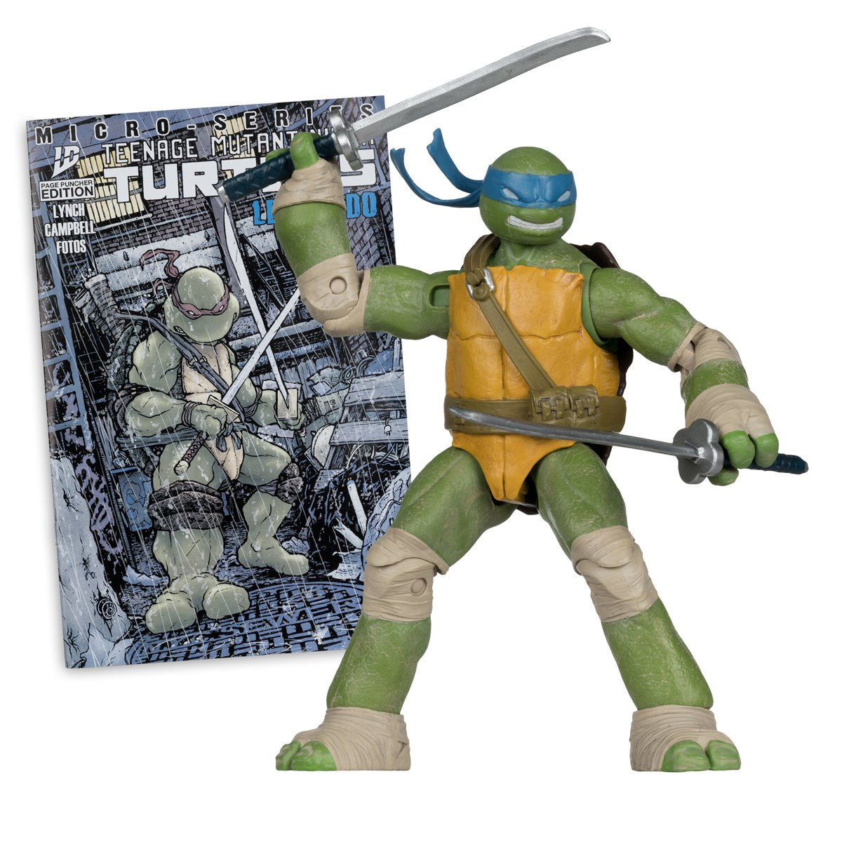 Teenage Mutant Ninja Turtles Page Punchers Leonardo 5-Inch Scale Action Figure with Comic