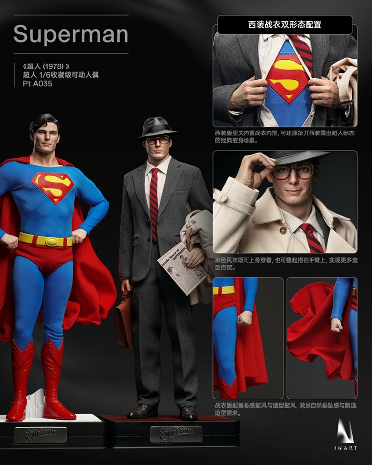 INART Superman (1978) Deluxe Ver. 1/6 Collectible Figure