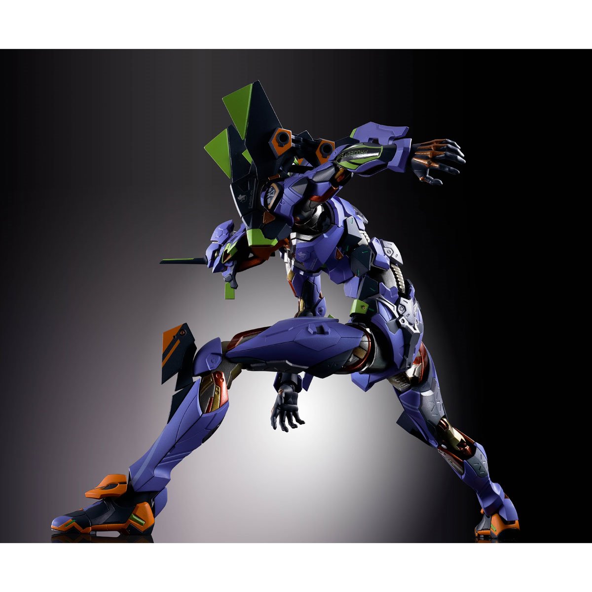 Evangelion Test Type-01 30th Anniversary with Spear Gaius Metal Build Action Figure