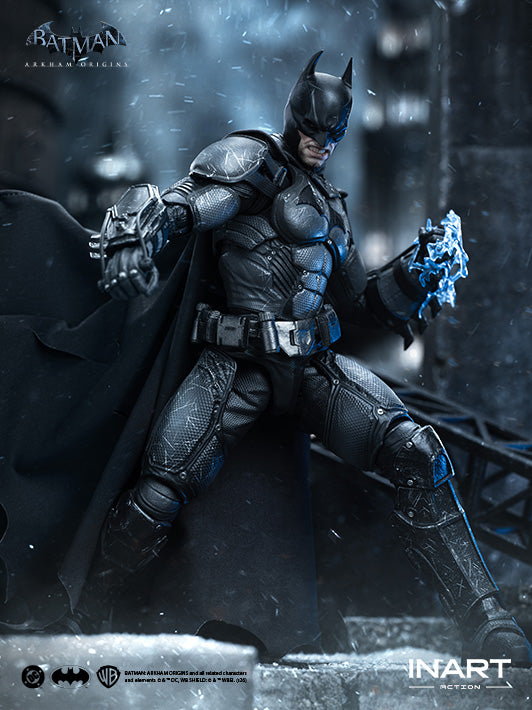INART Arkham Origins Batman (Battle Damaged Version) 1/12 Action Figure