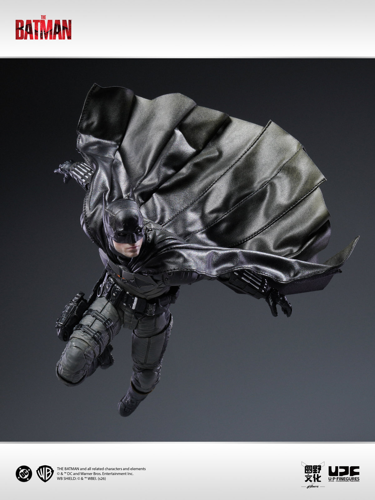 The Batman (2022) Batman 1/12 Action Figure
