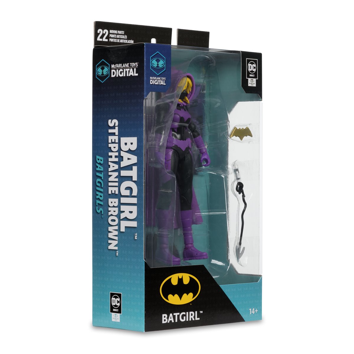 DC Direct Wave 5 Batgirl Stephanie Brown 7-Inch Scale Action Figure with Digital Collectible