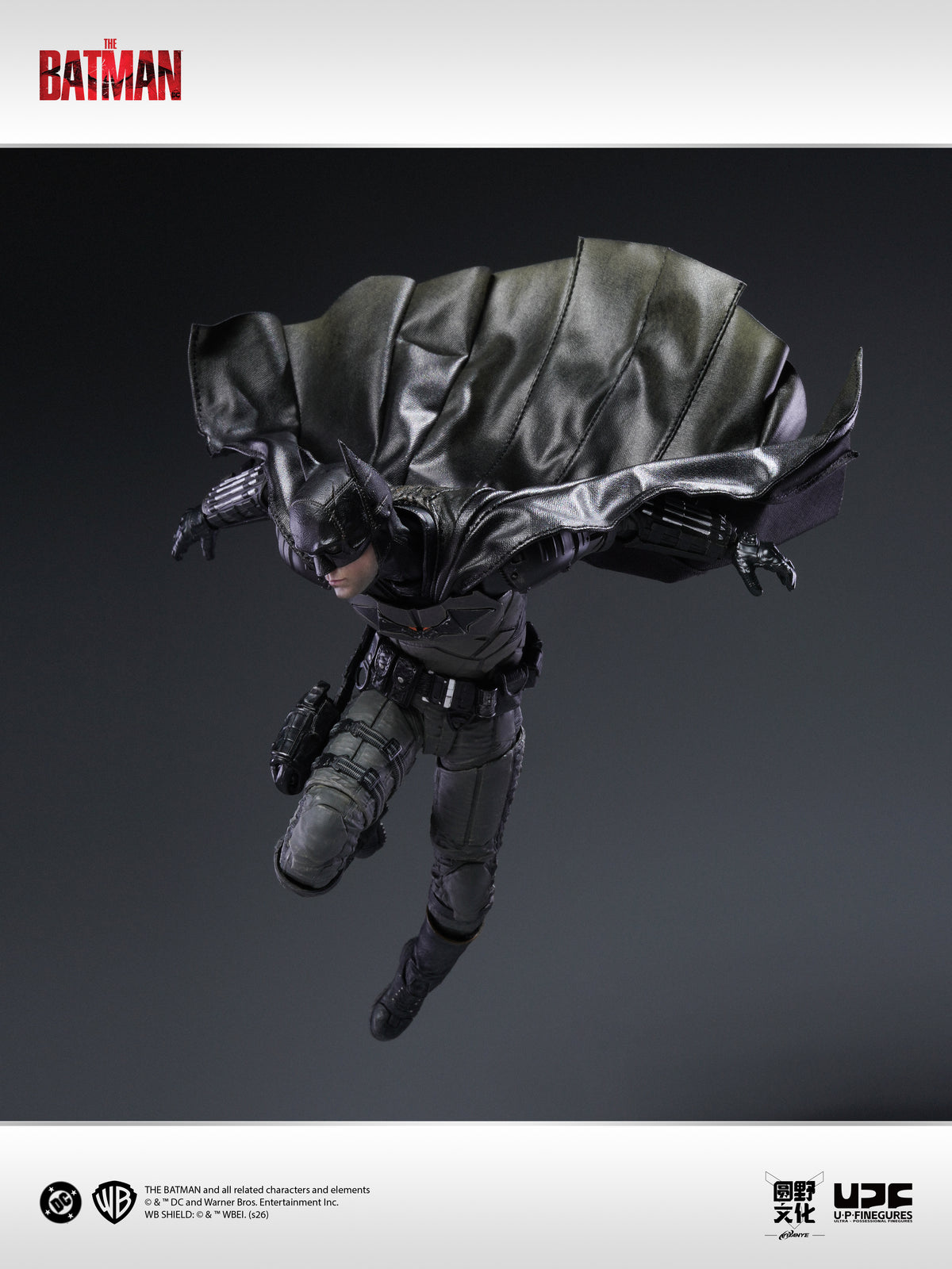 The Batman (2022) Batman 1/12 Action Figure