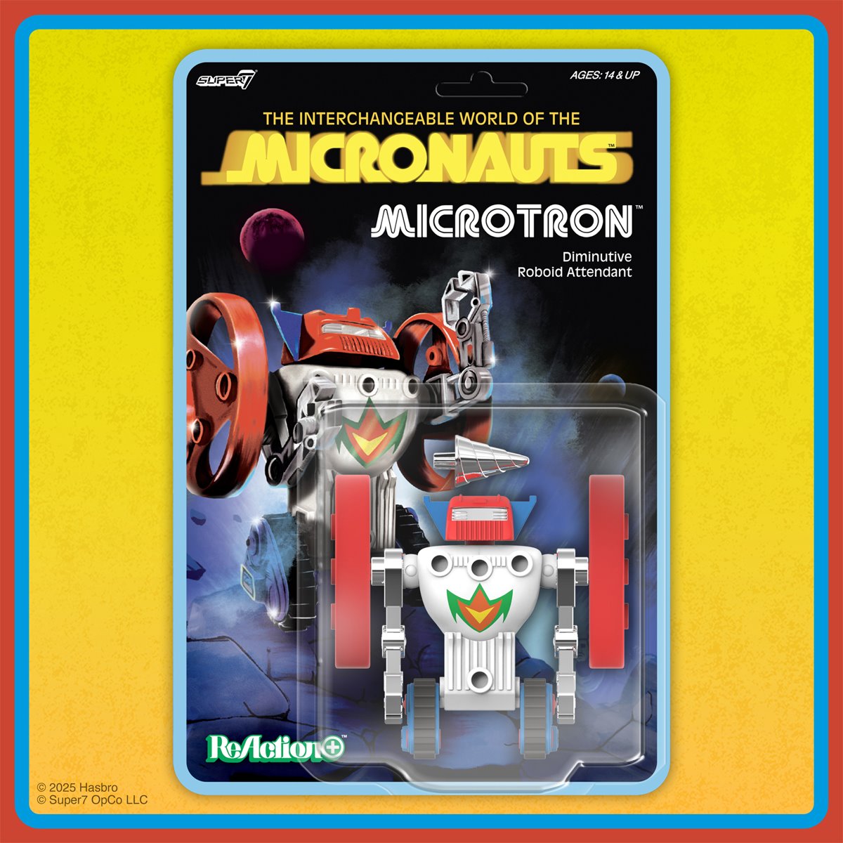 Micronauts Microtron 3 3/4-Inch ReAction+ Figure