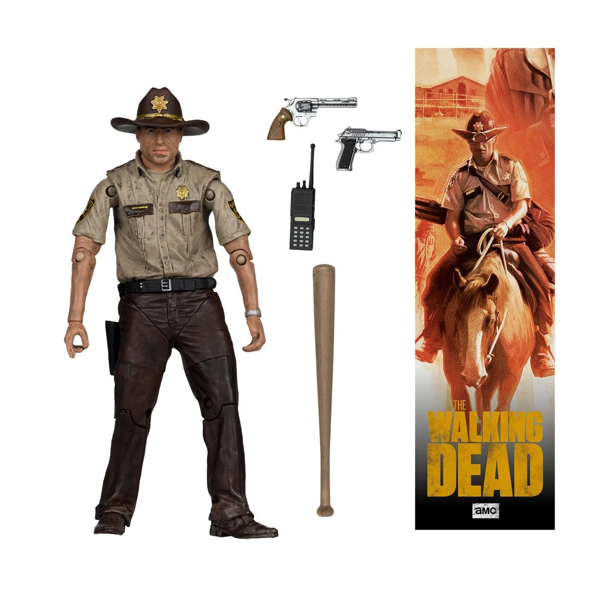 The Walking Dead Wave 3 Rick Grimes Season 1 5-Inch Scale Action Figure