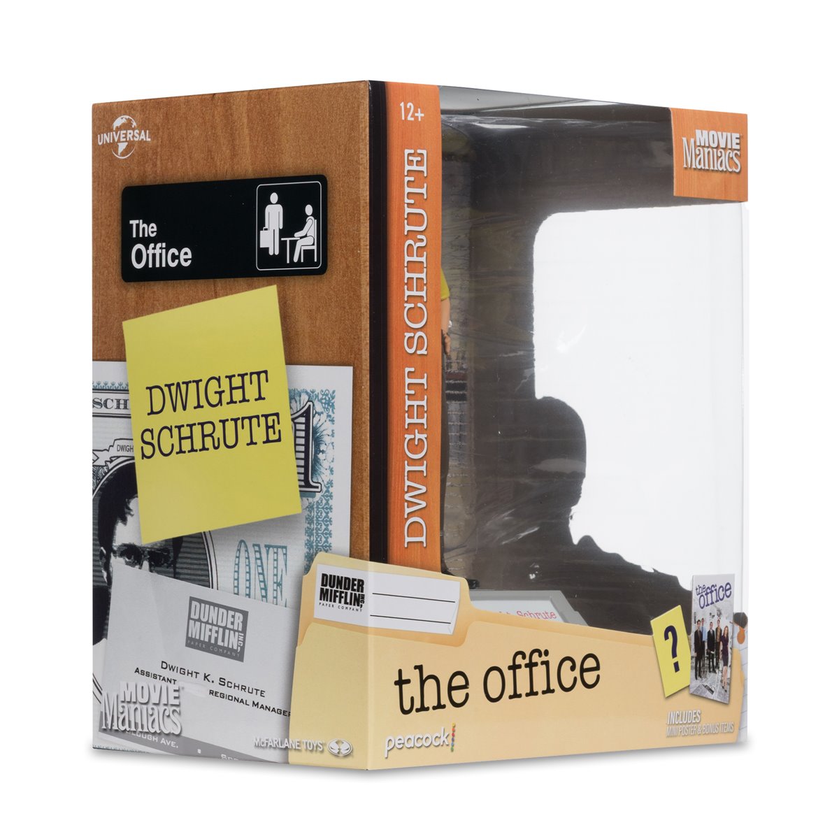 Movie Maniacs NBC Universal Wave 4 The Office Dwight Schrute 6-Inch Scale Posed Figure