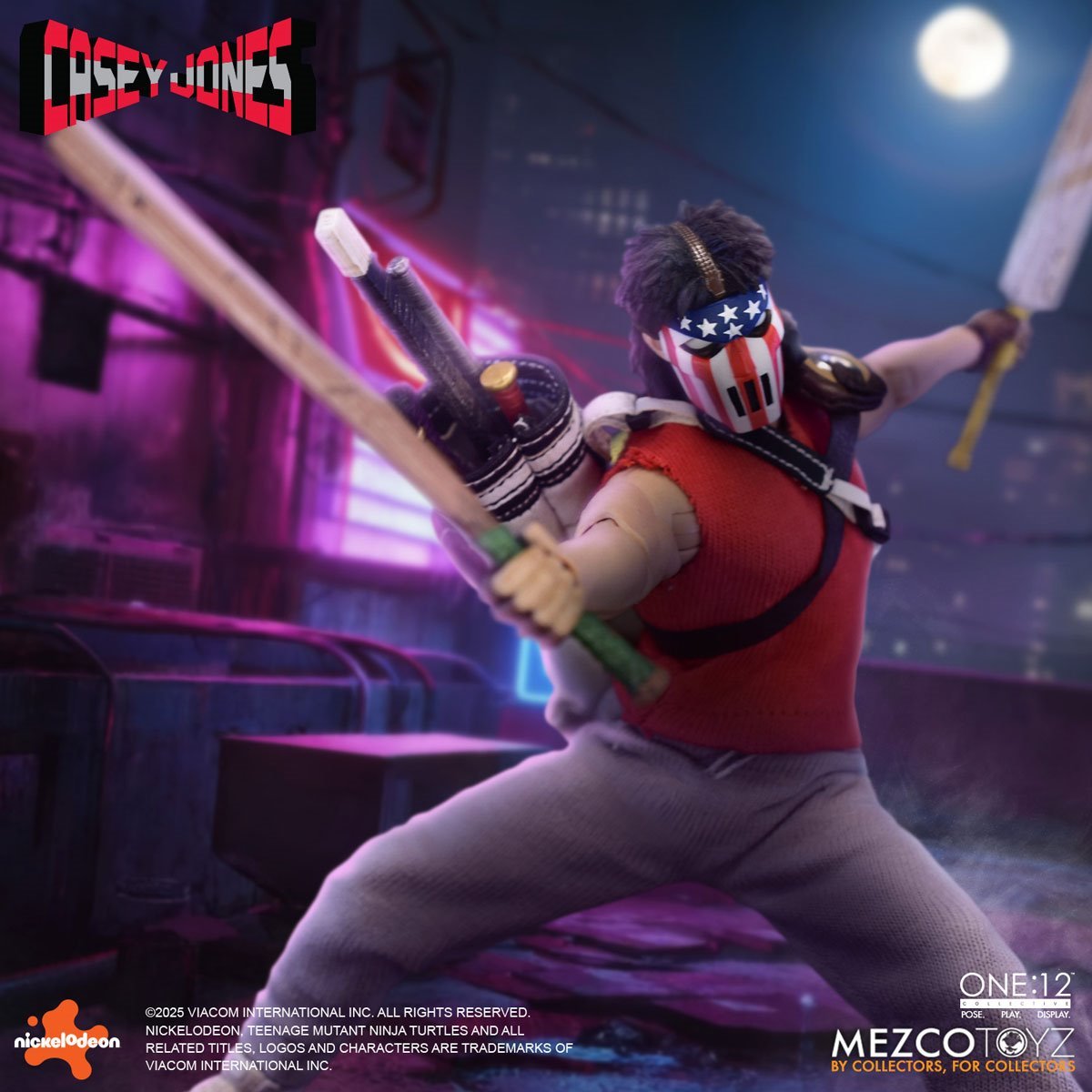 Teenage Mutant Ninja Turtles Casey Jones One:12 Collective Action Figure