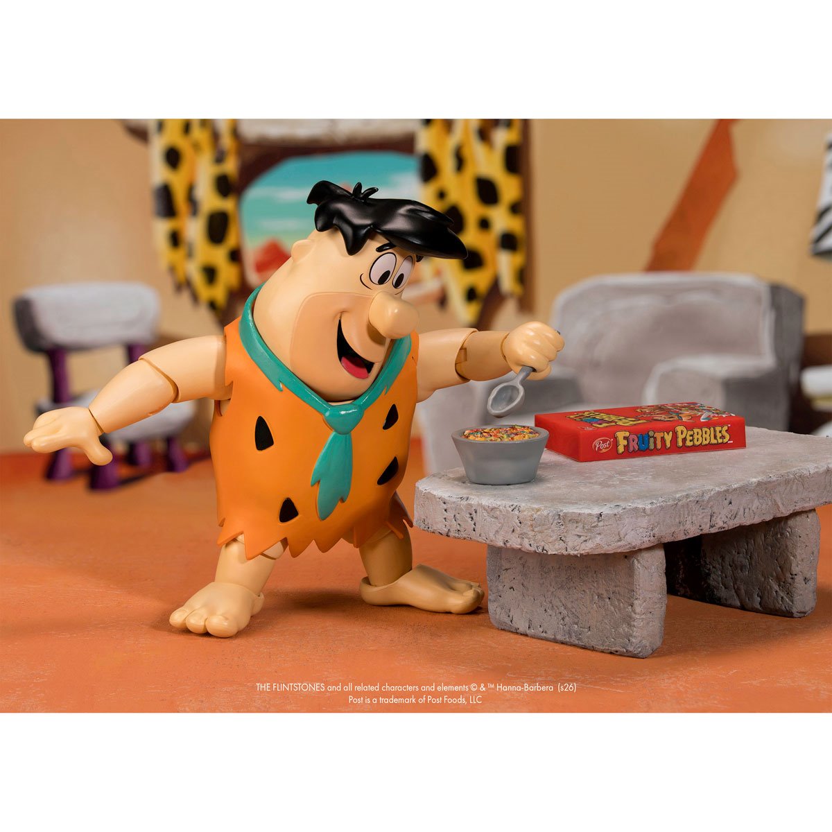 Fruity Pebbles Fred Flintstone 1:12 Action Figure