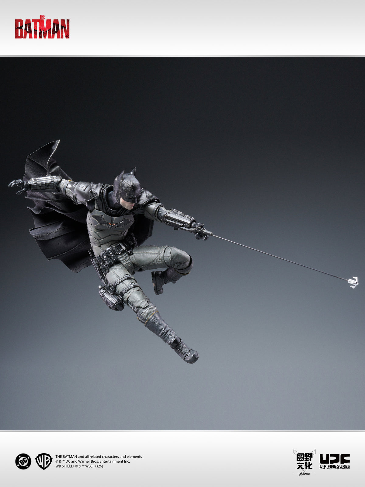 The Batman (2022) Batman 1/12 Action Figure
