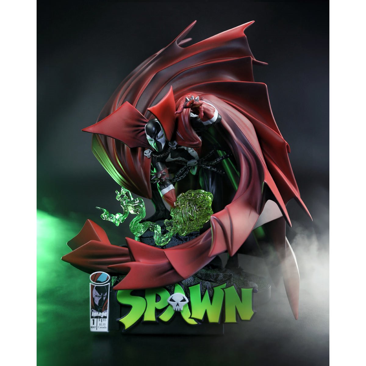 Spawn Black, White, and Red All Over 1:10 Scale Resin Statue