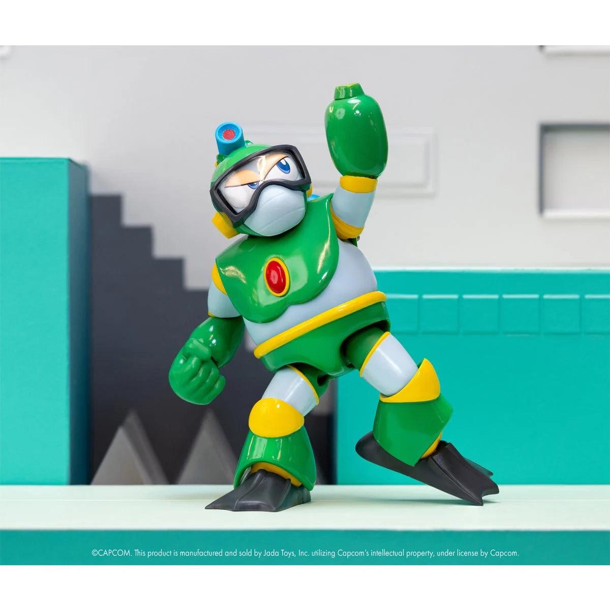 Mega Man Bubble Man Deluxe 1:12 Scale Action Figure