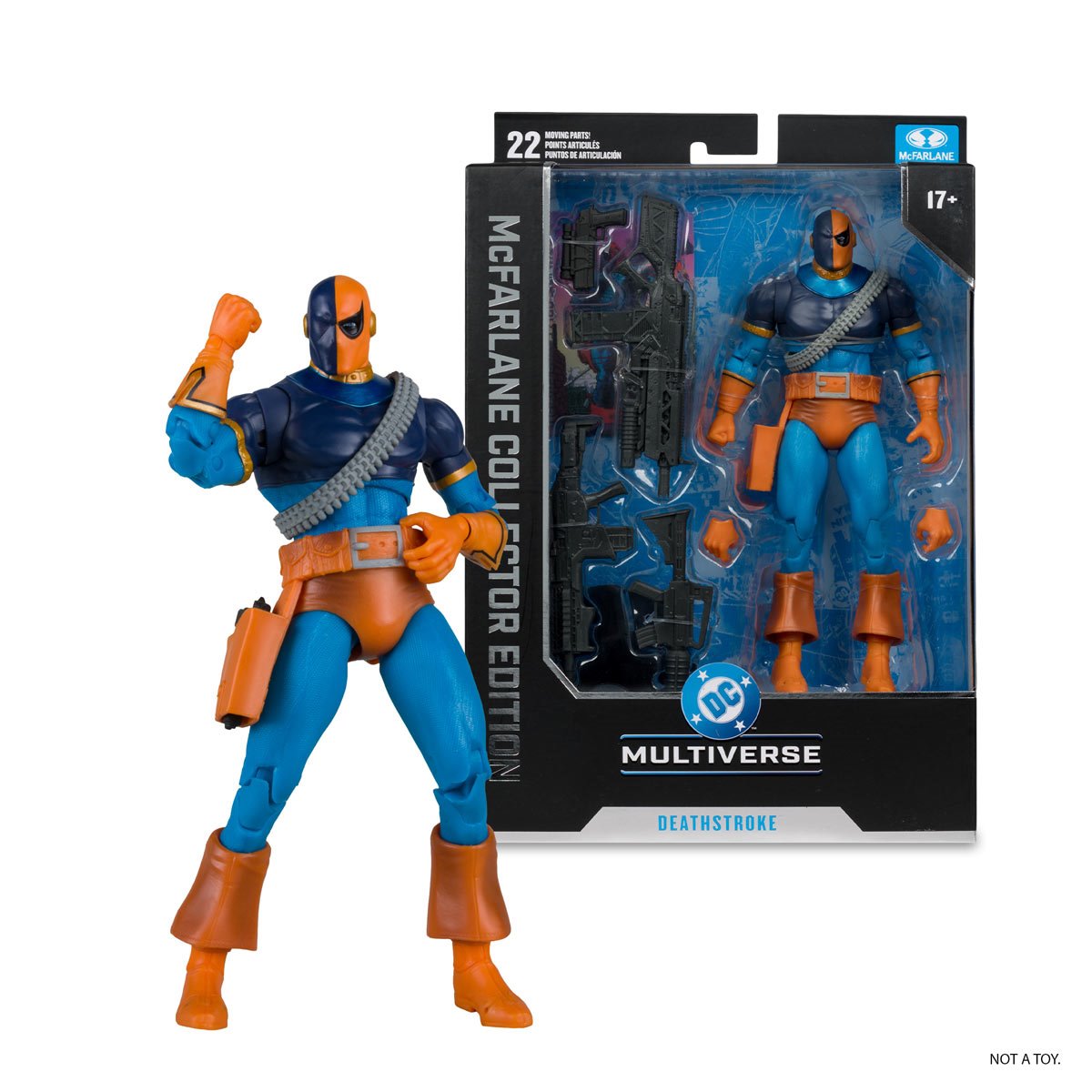 Deathstroke the Terminator DC Multiverse Collector Edition Deathstroke Action Figure 1/6 Odds in Chase