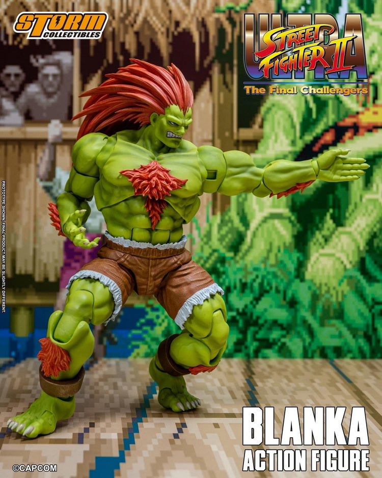 Ultra Street Fighter II Blanka 1/12 Scale Action Figure