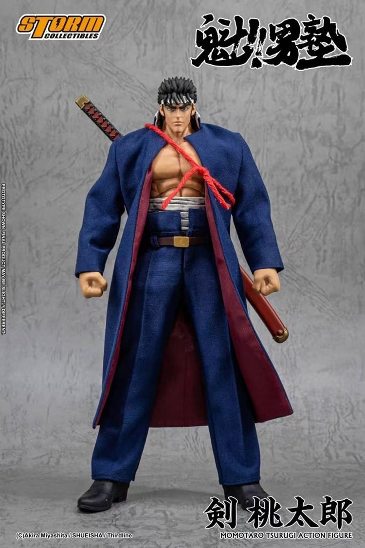 Sakigake!! Otokojuku Momotaro Tsurugi 1/12 Scale Action Figure