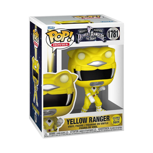 Pop! Movies: Mighty Morphin Power Rangers - Yellow Ranger Glow - in - the - Dark