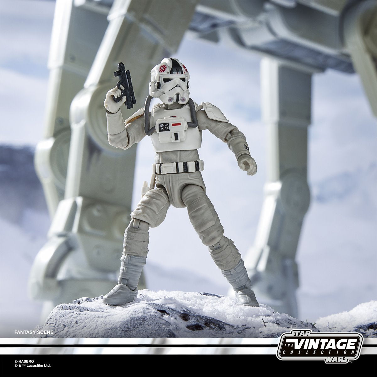 Star Wars The Vintage Collection The Mandalorian & Grogu Imperial Remnant AT-AT Driver 3 3/4-Inch Action Figure
