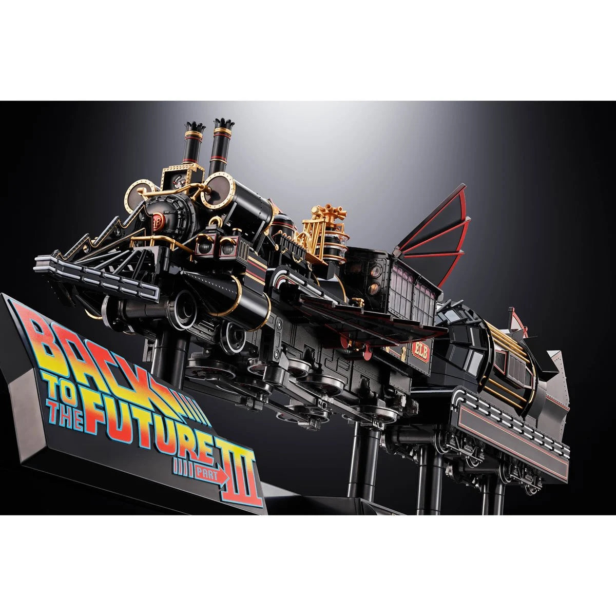 Back To The Future Part III Time Train Chogokin Vehicle
