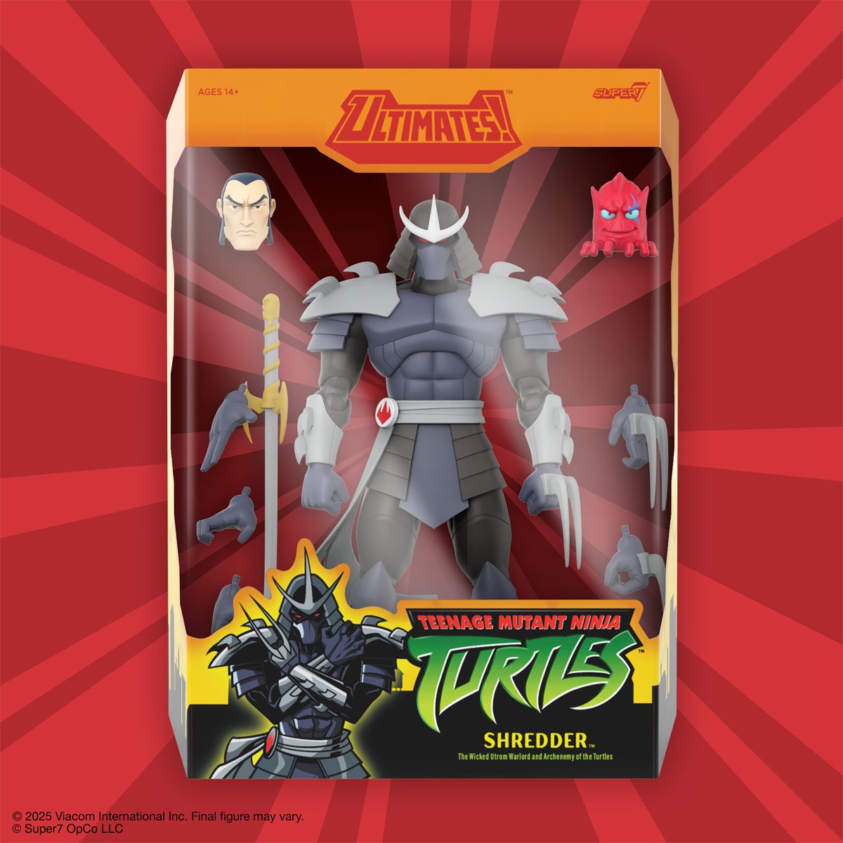 Teenage Mutant Ninja Turtles Ultimates Wave 12 Shredder 7-Inch Action Figure