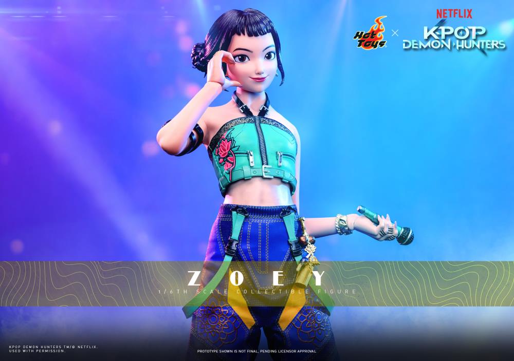 KPop Demon Hunters Zoey 1/6th Scale Collectible Figure