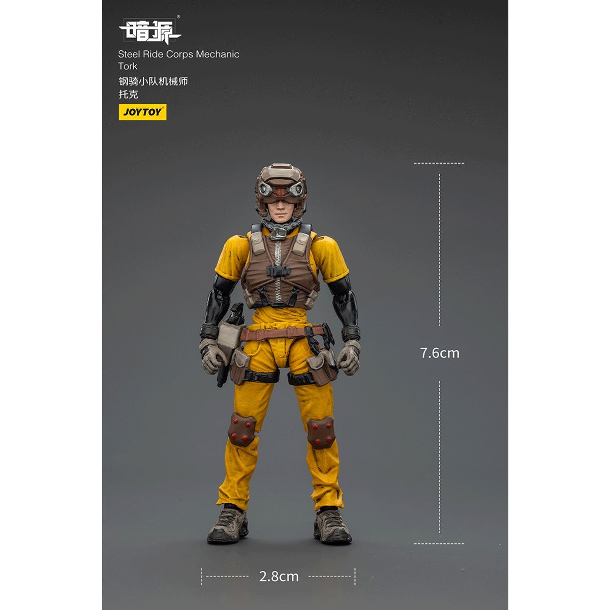 Dark Source Steel Ride Corps Mechanic Tork 1:25 Scale Action Figure