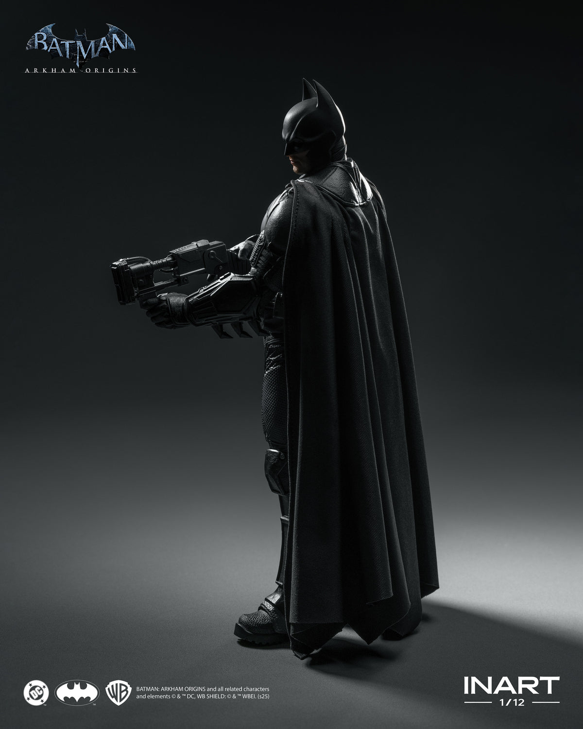 INART Arkham Origins Batman 1/12 Action Figure