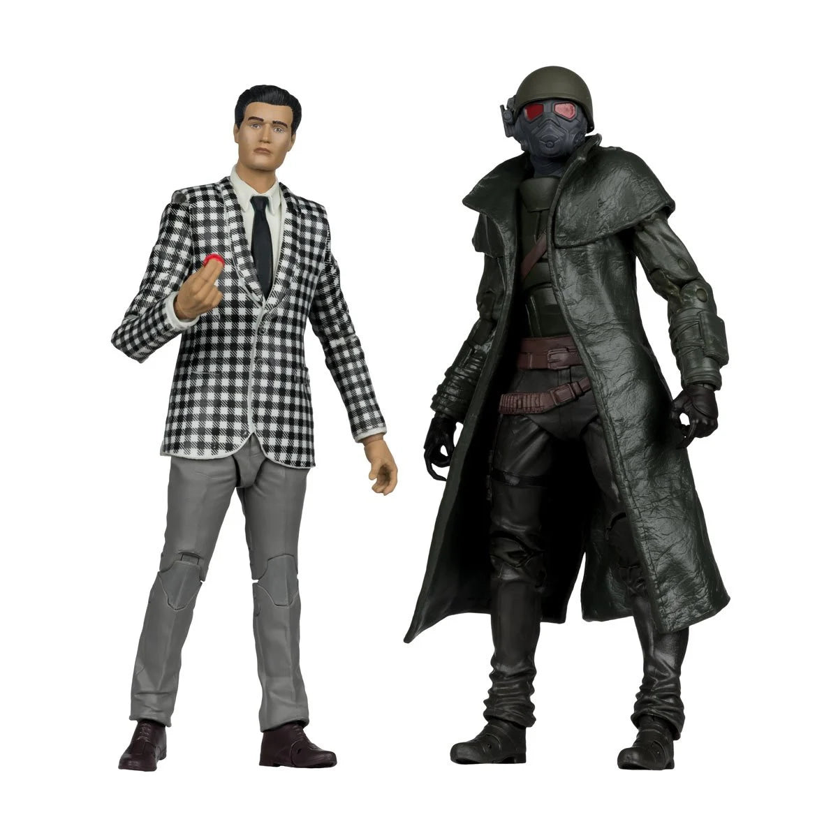 Fallout New Vegas Riot Ranger Armor and Benny 7-Inch Scale Action Figure 2-Pack - Exclusive