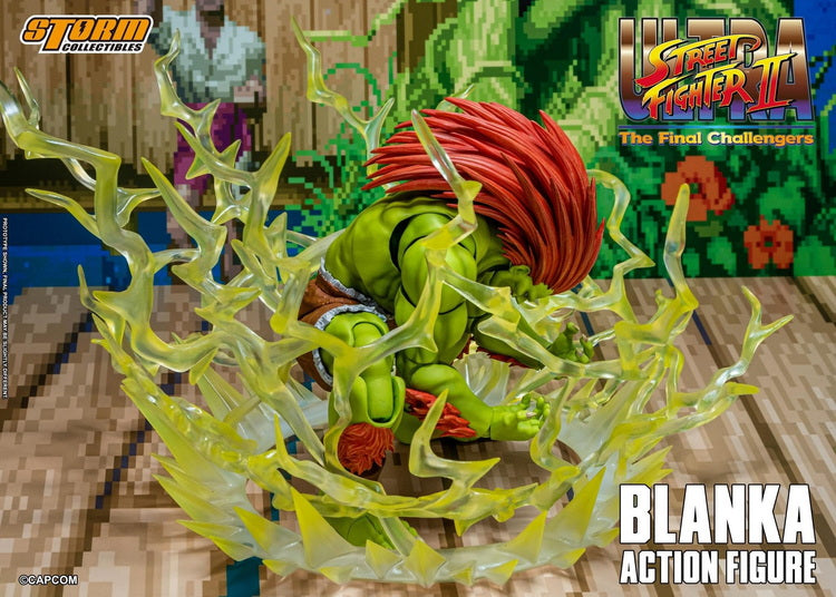 Ultra Street Fighter II Blanka 1/12 Scale Action Figure