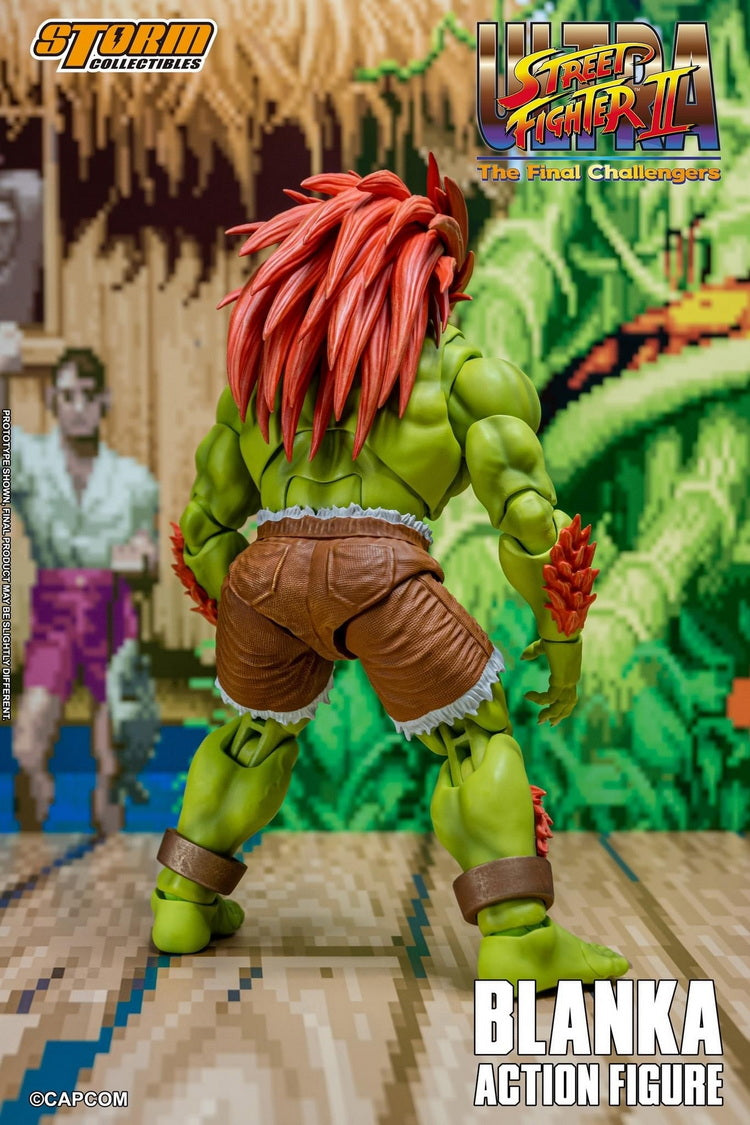 Ultra Street Fighter II Blanka 1/12 Scale Action Figure