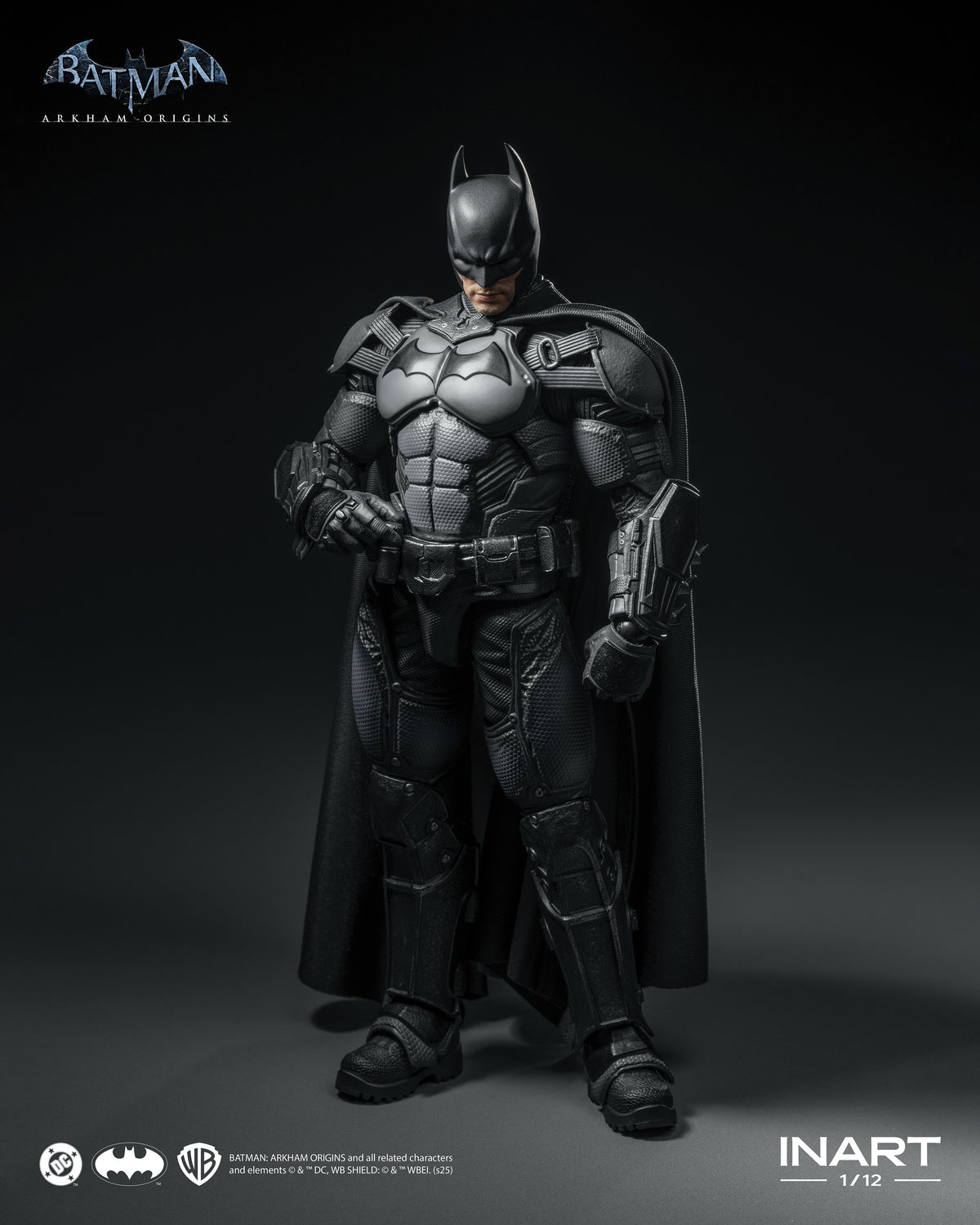INART Arkham Origins Batman 1/12 Action Figure