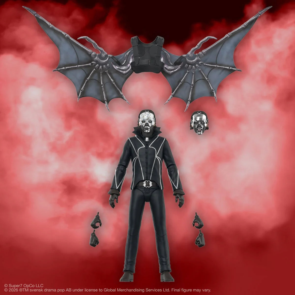 Ghost Ultimates Papa V Perpetua (Bat Wings) 7-Inch Action Figure