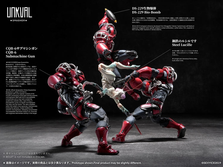 Vermin Series: Unkval Assault Type-1 Smasher 1/12 Scale Action Figure