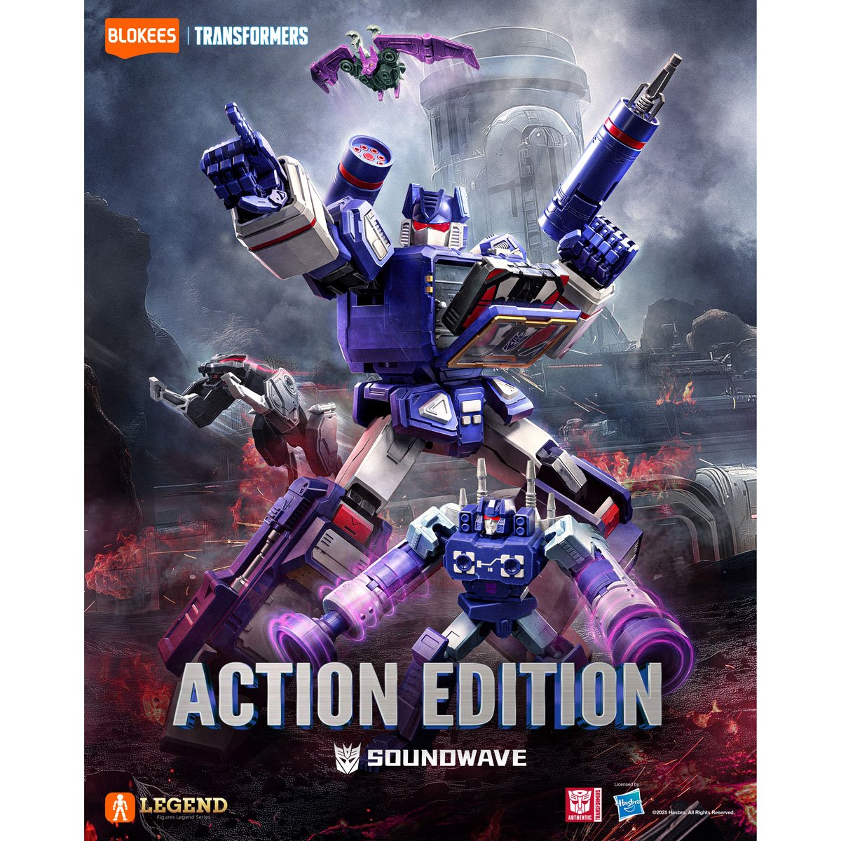 Transformers Action Edition G1 Soundwave AE03 Model Kit