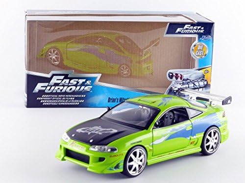 Jada Toys - Fast & Furious 1:24 Brian's Mitsubishi Eclipse Die-cast Car