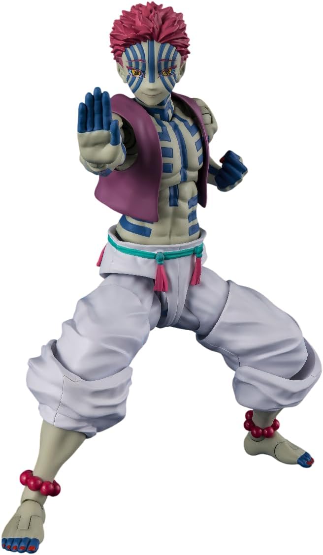 Demon Slayer: Kimetsu No Yaiba Akaza S.H.Figuarts Action Figure (Reissue)