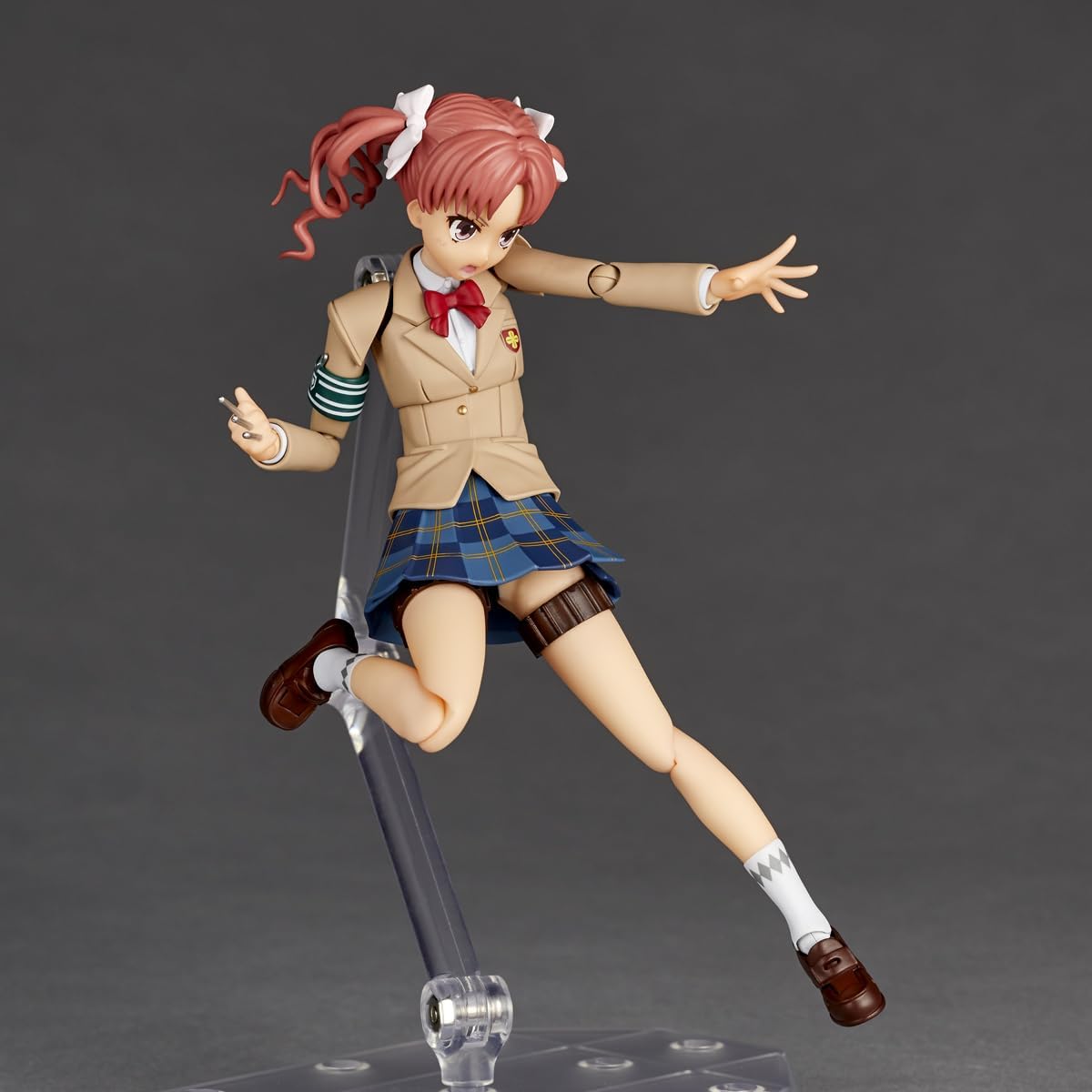 A Certain Scientific Railgun Kuroko Shirai Winter Version Revoltech Amazing Yamaguchi Action Figure