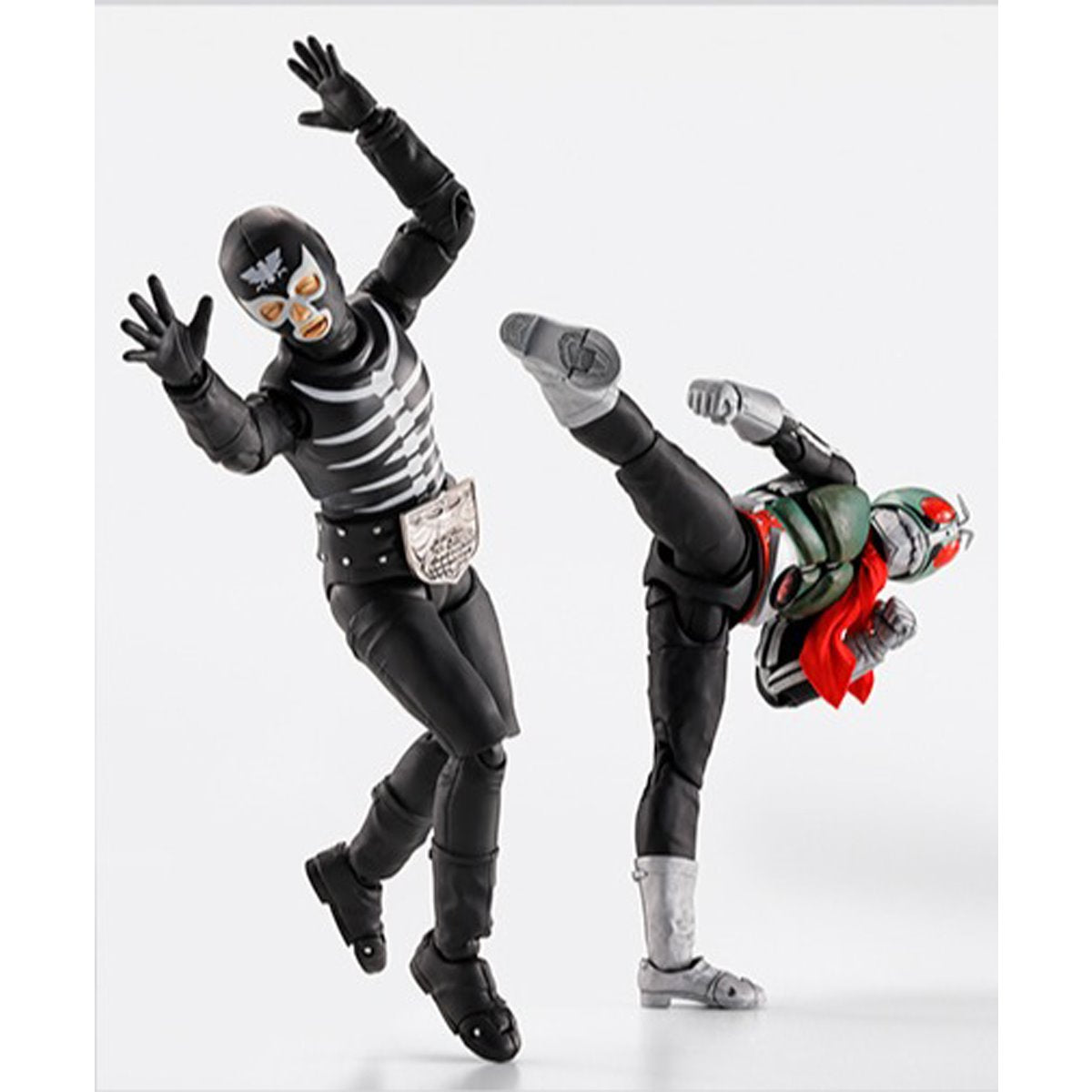Kamen Rider Shocker Combatman Evil Showa Kaijin Edition S.H.Figuarts Action Figure (Reissue)