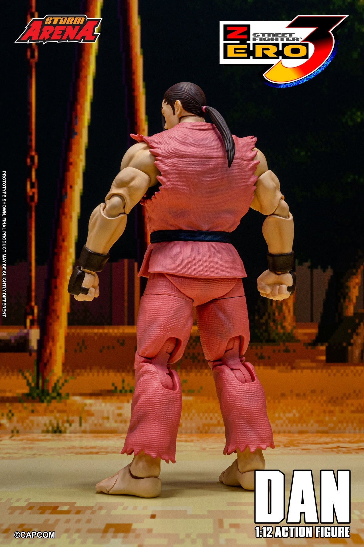 Street Fighter Alpha 3 Storm Arena Dan 1/12 Scale Action Figure