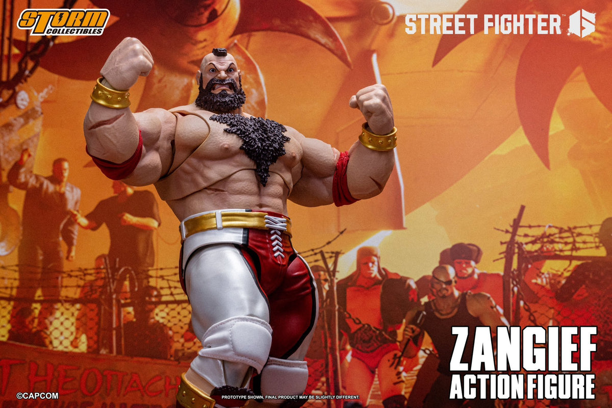 Ultra Street Fighter 6 Zangief 1/12 Scale Action Figure