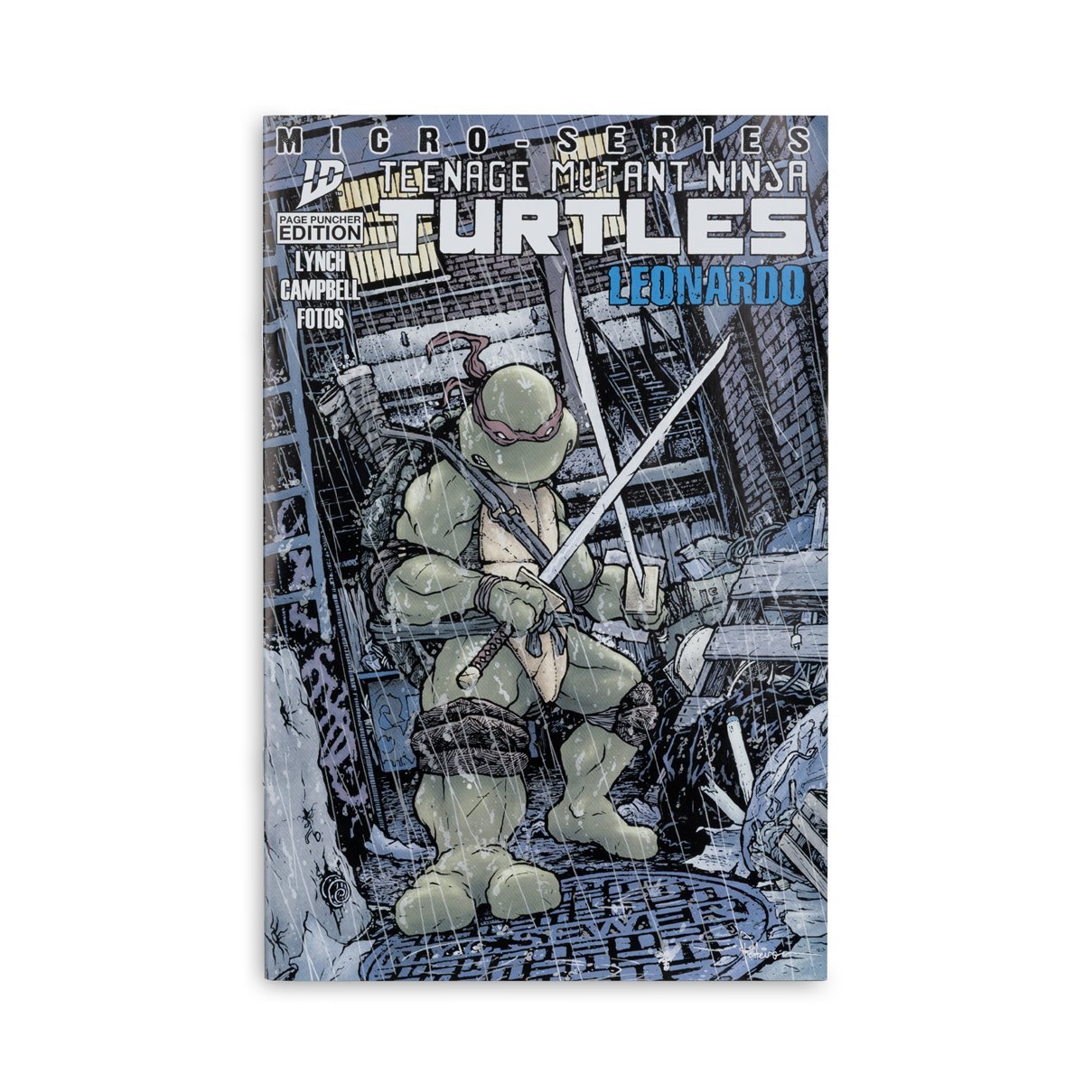 Teenage Mutant Ninja Turtles Page Punchers Leonardo 5-Inch Scale Action Figure with Comic