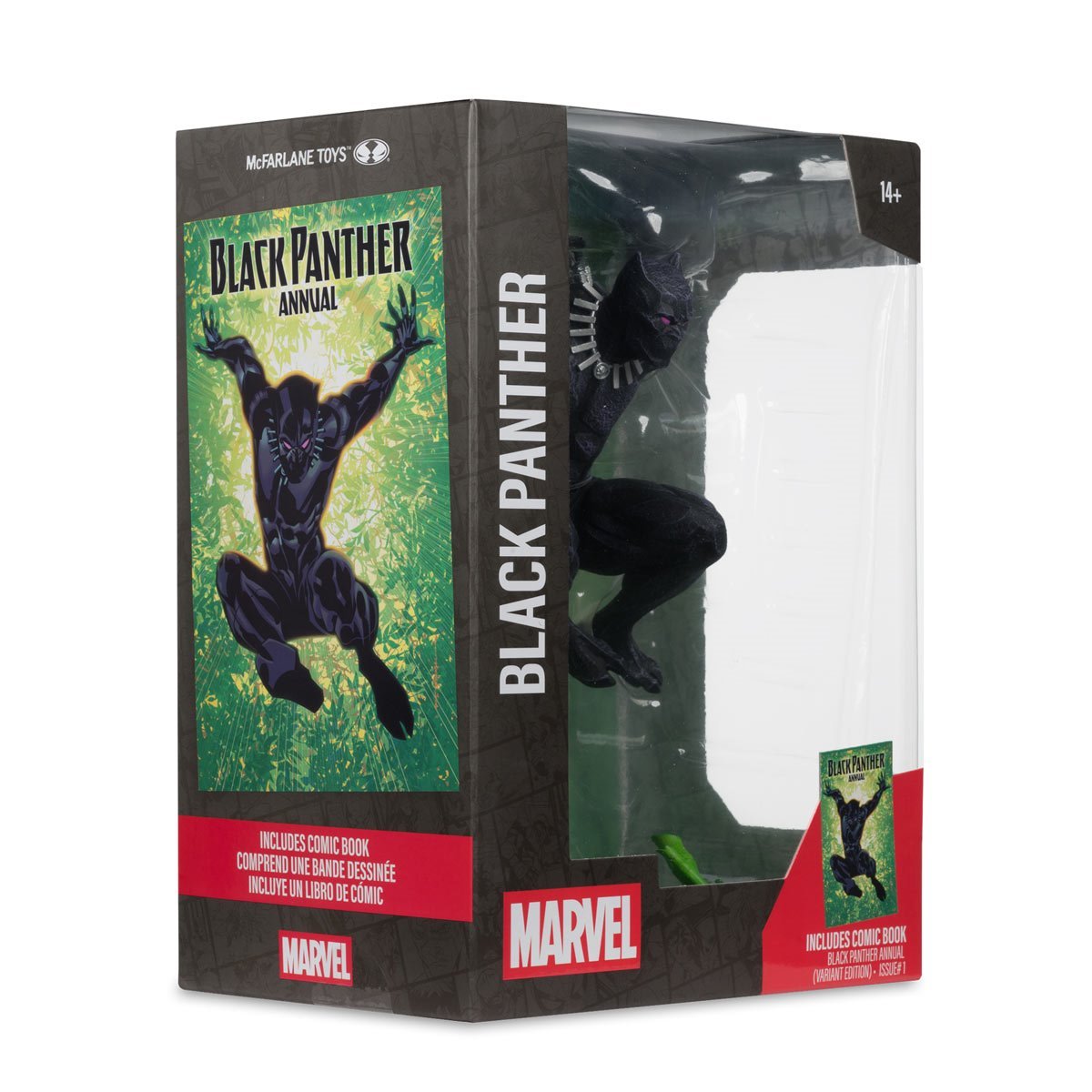 Marvel Black Panther Annual#1 1:6 Scale Posed Figure with Scene and Comic