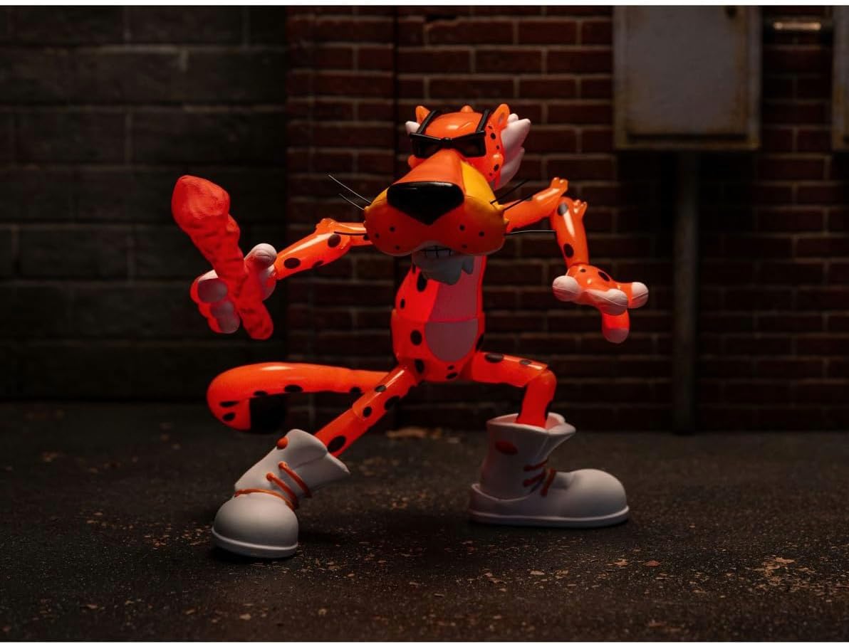 Cheetos - Chester Cheetah Flamin' Hot Glow in The Dark Action Figure