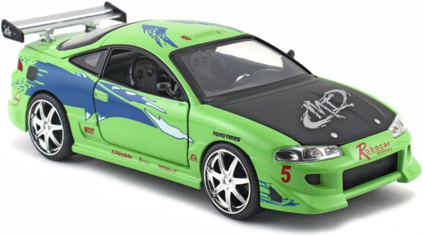 Jada Toys - Fast & Furious 1:24 Brian's Mitsubishi Eclipse Die-cast Car