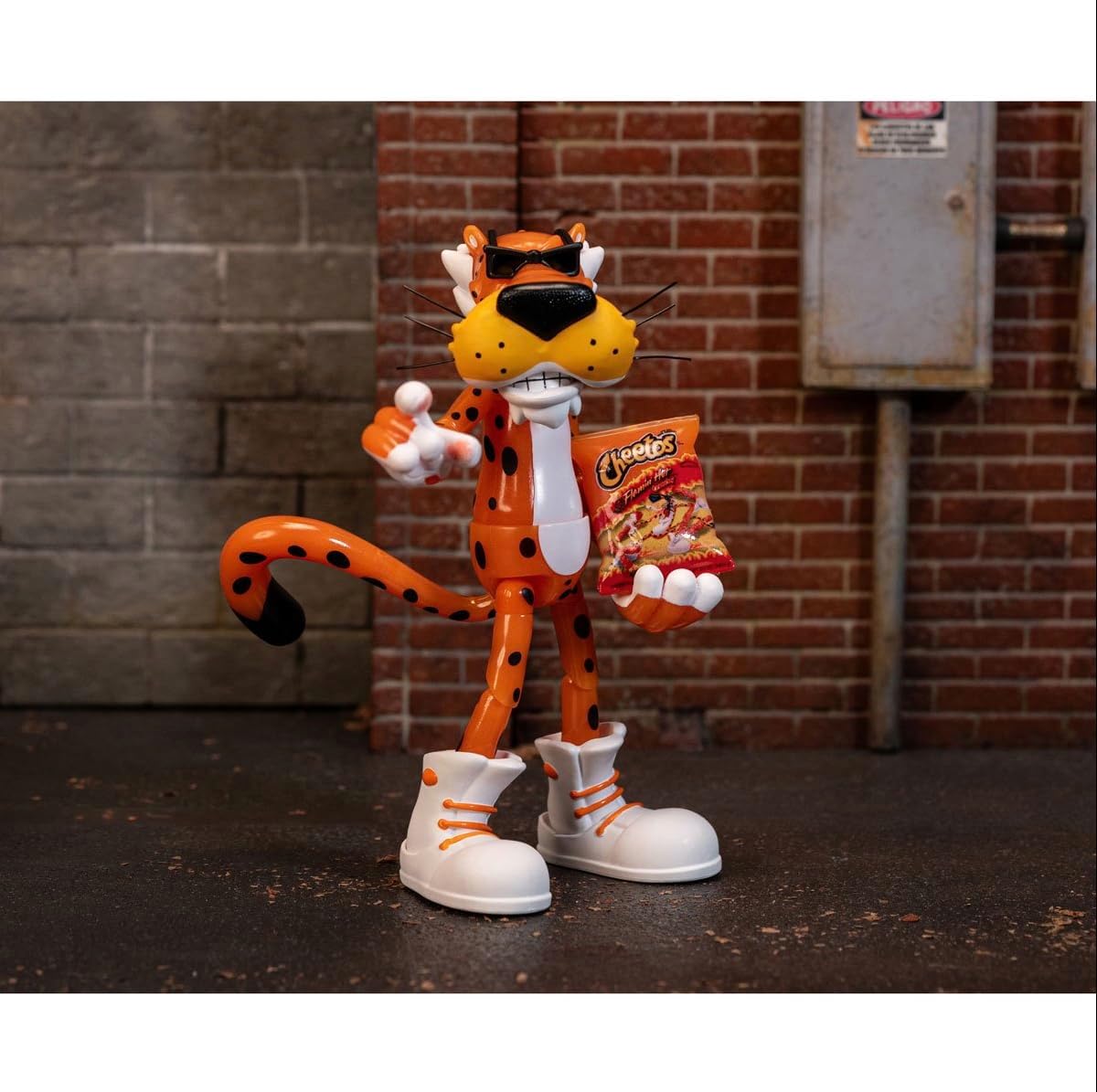 Cheetos - Chester Cheetah Flamin' Hot Glow in The Dark Action Figure